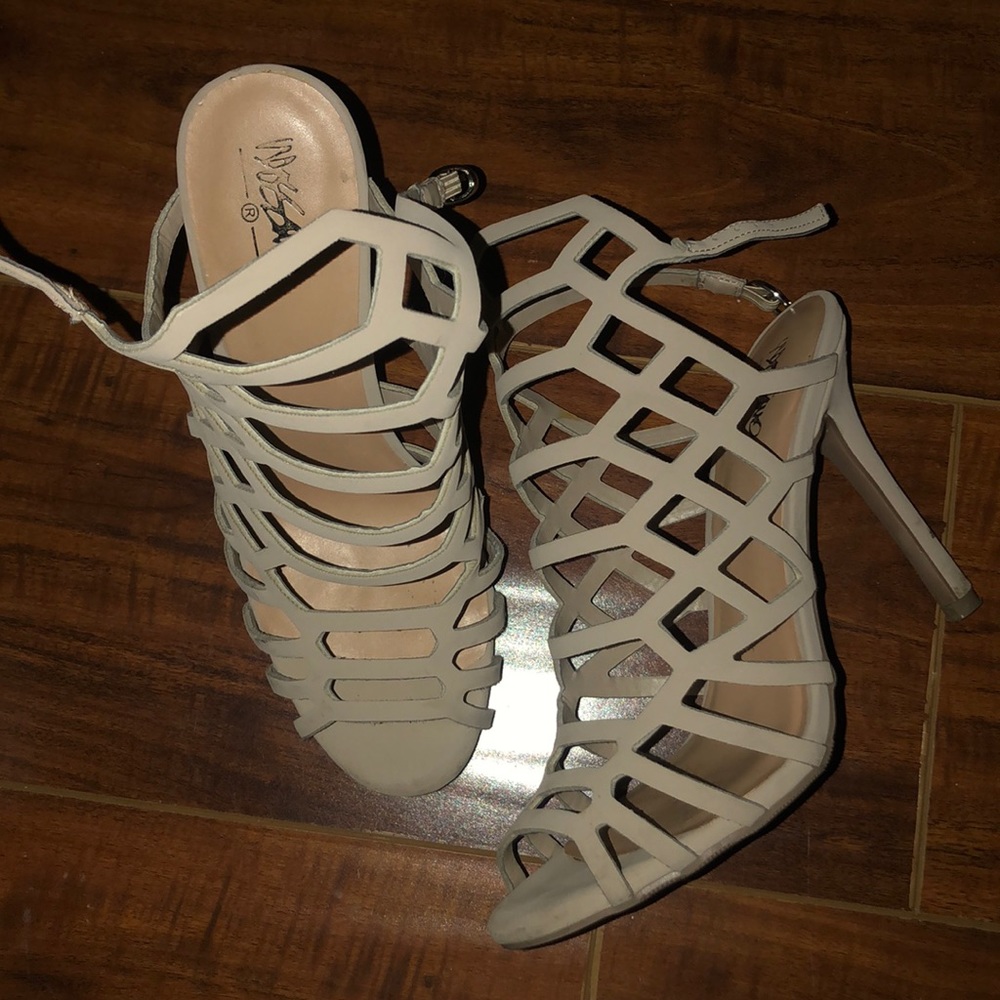 Strappy heels